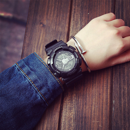 OROLOGIO SPORTIVO IN SILICONE SHORS