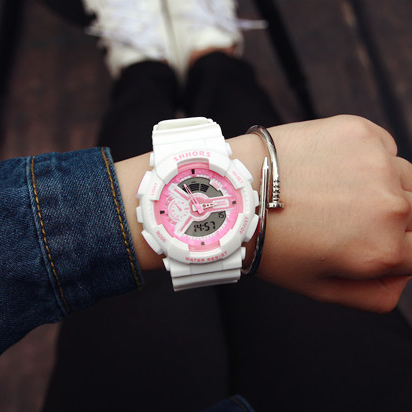 OROLOGIO SPORTIVO IN SILICONE SHORS
