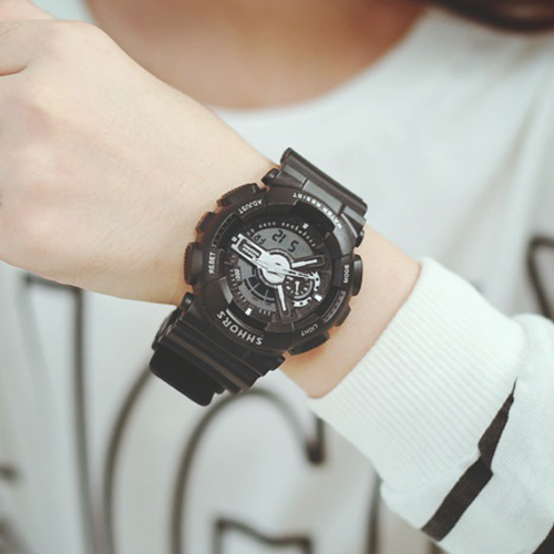 OROLOGIO SPORTIVO IN SILICONE SHORS
