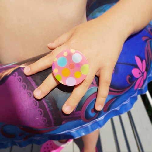 ANELLO-OROLOGIO LED DA DONNA/BAMBINA