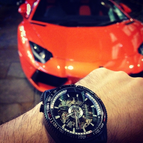 OROLOGIO MECCANICO DA UOMO H022