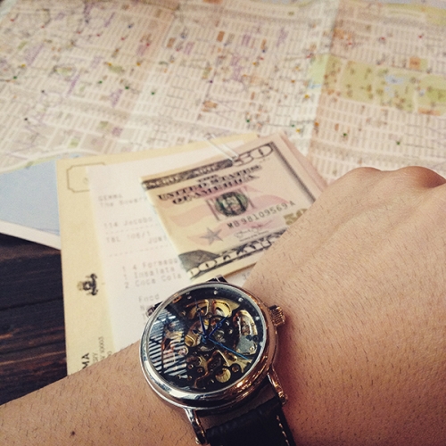 OROLOGIO MECCANICO DA UOMO DI LUSSO H027