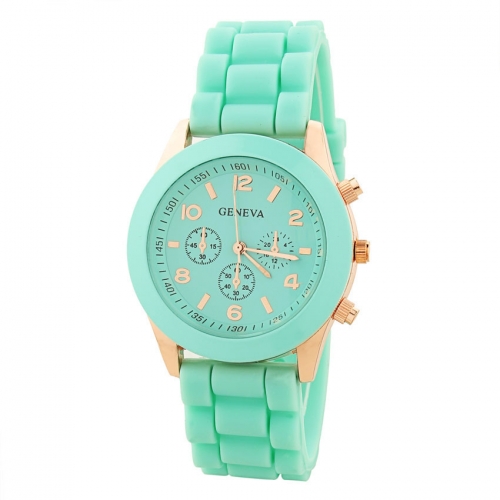OROLOGGIO IN SILICONE GREEN