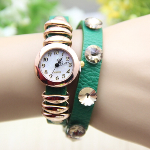 OROLOGIO DA DONNA IN PELLE RINGS