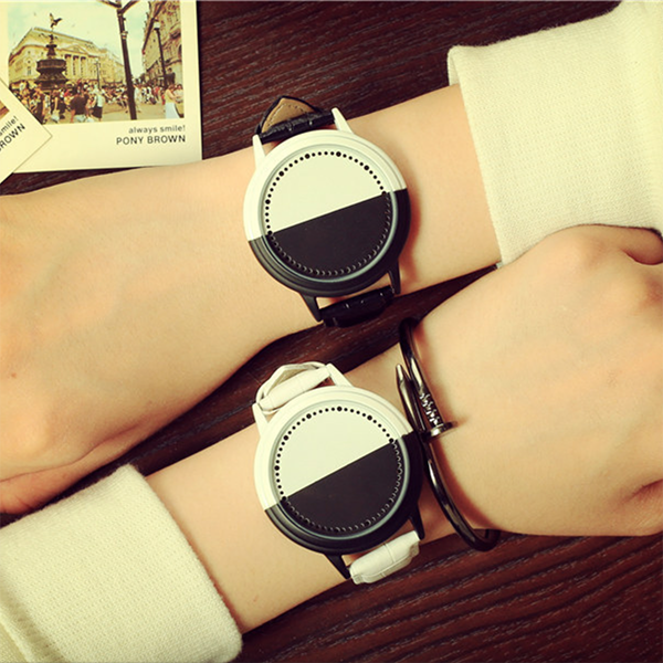  OROLOGIO UNISEX BLACK & WHITE 