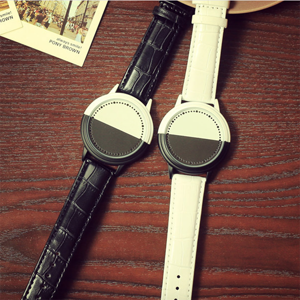  OROLOGIO UNISEX BLACK & WHITE 