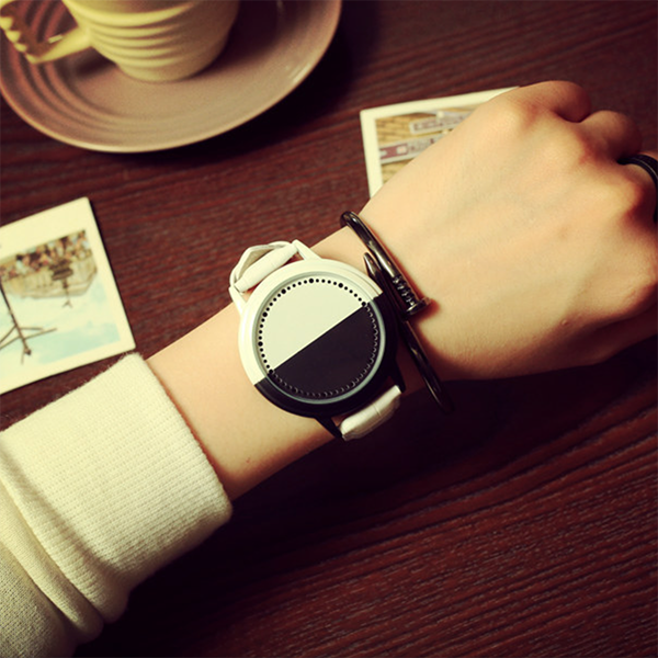  OROLOGIO UNISEX BLACK & WHITE 
