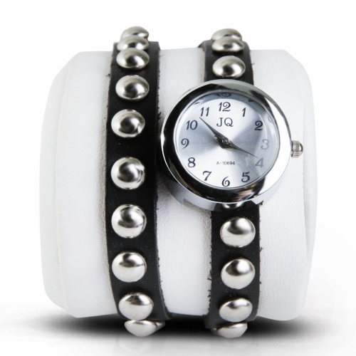 OROLOGIO DA DONNA IN PELLE SPIKES