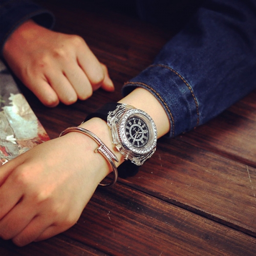 OROLOGIO ILLUMINANTE IN SILICONE DISCO