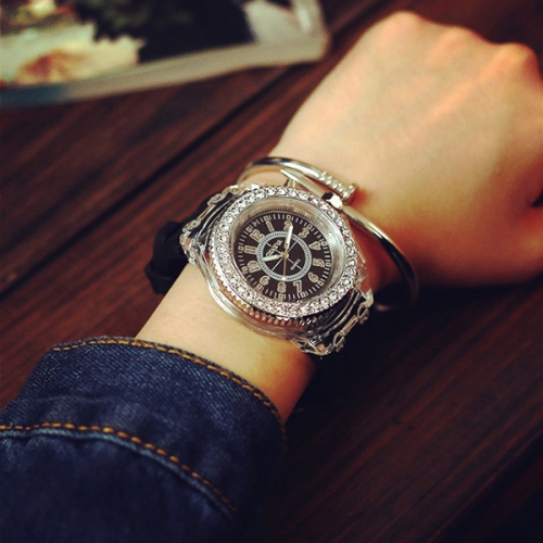 OROLOGIO ILLUMINANTE IN SILICONE DISCO