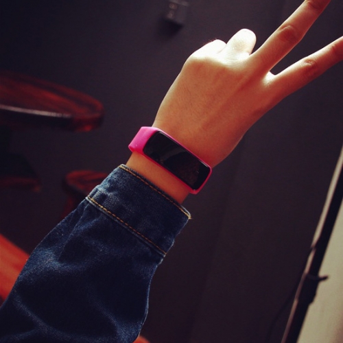 OROLOGIO - BRACCIALETTO LED IN SILICONE 