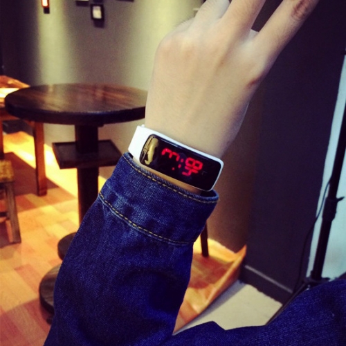 OROLOGIO - BRACCIALETTO LED IN SILICONE 