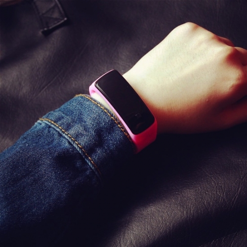 OROLOGIO - BRACCIALETTO LED IN SILICONE 