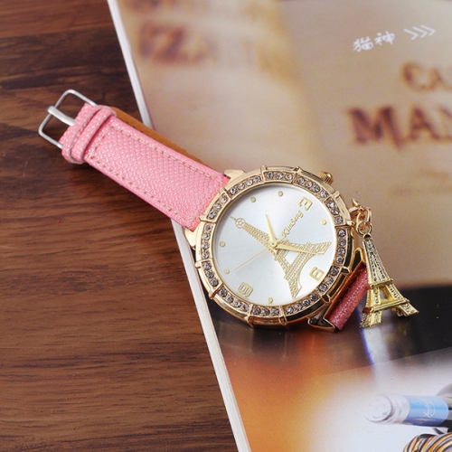 OROLOGIO DA DONNA IN PELLE PARIS