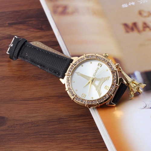 OROLOGIO DA DONNA IN PELLE PARIS