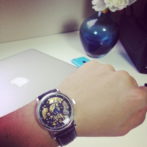 OROLOGIO MECCANICO DA UOMO DI LUSSO H027