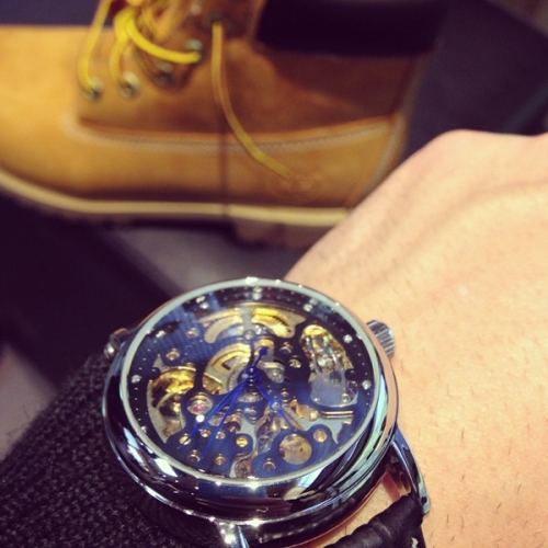 OROLOGIO MECCANICO DA UOMO DI LUSSO H027