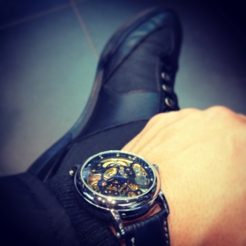 OROLOGIO MECCANICO DA UOMO DI LUSSO H027